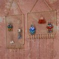 thumbnail image 4 of Hanging Jewelry Storage Holder with Hooks Wall Mounted Earring Organizer for Earrings Bracelets Watches Necklaces, 4 of 4