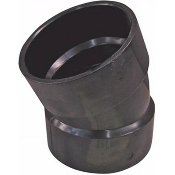 Genova Products 102552 2 in. ABS Drain Waste Vent 22.5 deg Elbow