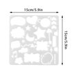 thumbnail image 5 of CXK99 on Clearance Explosion Box, Theme Lace Ruler Painting Template, Surprise Gift Box, Graffiti Album, DIY Customizable Scrapbook for Special Occasions, 5 of 5