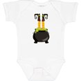 thumbnail image 3 of Inktastic Halloween, Witch Cauldron, Witch Legs, Potion Boys or Girls Baby Bodysuit, 3 of 5