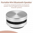 thumbnail image 5 of Mini Altavoz Bluetooth Portátil Convierte Cualquier Cosa en un Altavoz Vibración de Inducción de Conducción Ósea Inalámbrica (Plata), 5 of 5