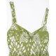 thumbnail image 5 of Vestido largo con estampado calado para mujer, traje informal sin mangas, Espalda descubierta, drapeado, moda de verano, 2024, 5 of 5