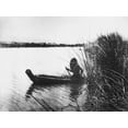 thumbnail image 2 of Art.com Pomo Indian Poling His Boat Made of Tule Rushes Through Shallows of Clear Lake, Northen California Photographic Print by Edward S^ Curtis, 24" x 18", 2 of 4