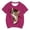 Hot Pink, variant on Girls Top Cute Cartoon Kitty Cat Graphic T-Shirt Crew Neck Short Sleeve Lovable Animal Printed Summer Casual Shirt
