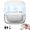 White, variant on ILAVYO Electric Nail Clippers & Polisher with LED Light, Dual Speed, Rechargeable Nail Trimmer with Debris Storage & Magnetic Cover, for Seniors, Adults(White)