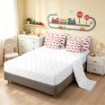 thumbnail image 5 of Erosebridal Fire Truck Twin Bedding, Firefighter Bedding Comforter Set, Blue Night 7-Piece, 5 of 6