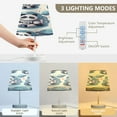 thumbnail image 4 of Panda Astronauts Sleeping Desk Lamp LED Table Nightstand Lamps with 3 Color Temperatures for Home Bedroom Living Room Decor 6x11, 4 of 8
