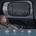 thumbnail image 3 of Jolly Jumper 2 Pack Sun Cling – Black | UV Protection & Sun Glare Shield for Car Windows | Easy Cling, No Suction Cups, 3 of 6