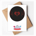 thumbnail image 1 of Heart Electrocardiogram Design Happy Birthday Greeting Cards Envelopes Blank, 1 of 3