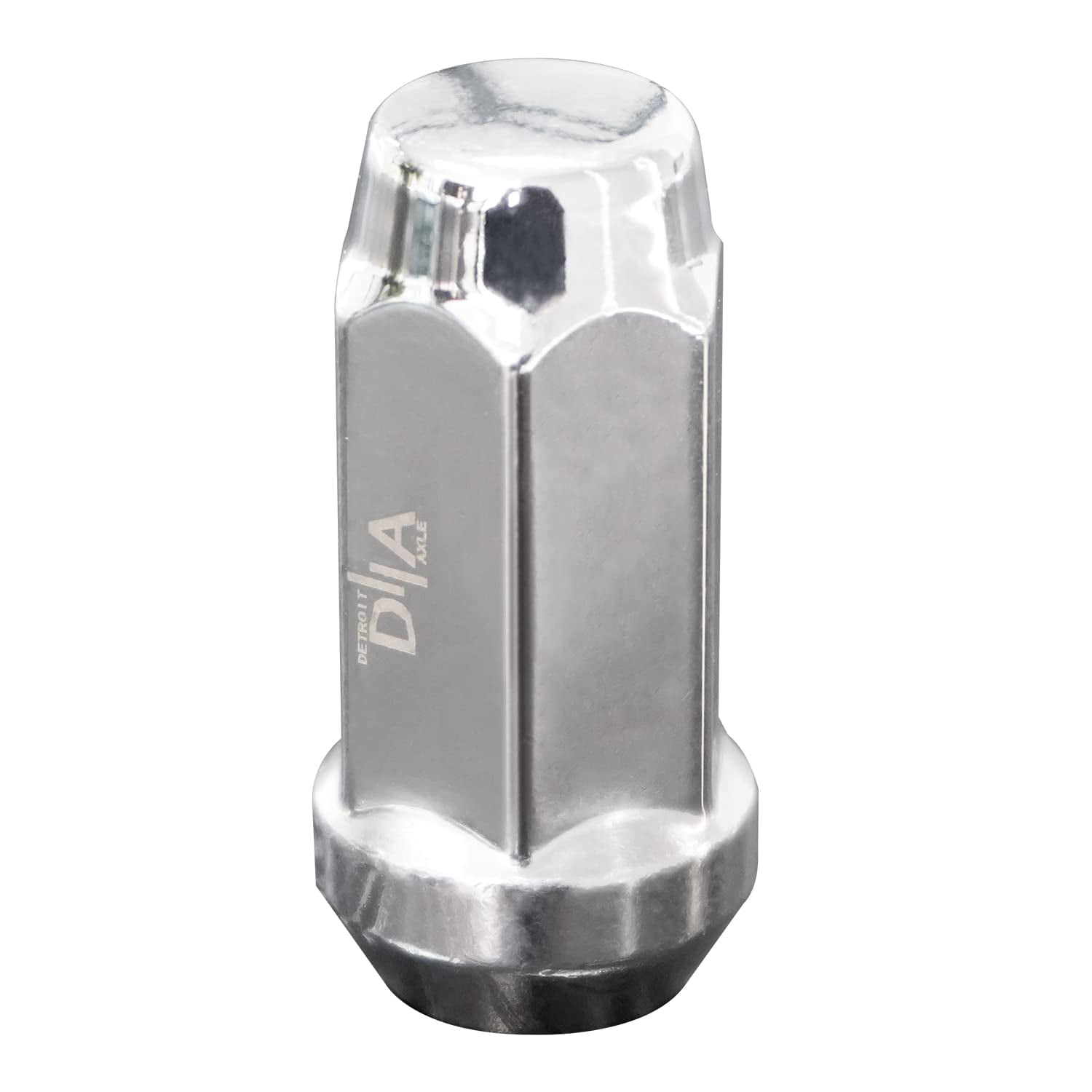 Detroit Axle - 1/2''-20 Chrome Wheel Lug Nuts Replacement for 2010-2019 Ford Taurus Flex Lincoln MKS MKT