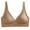 Coffee, variant on Censtreet Women's Thin Markless Underwear,Small Breasts Gathering Adjusting Bras,No Steel Ring Breathable Fixed Cup Bra