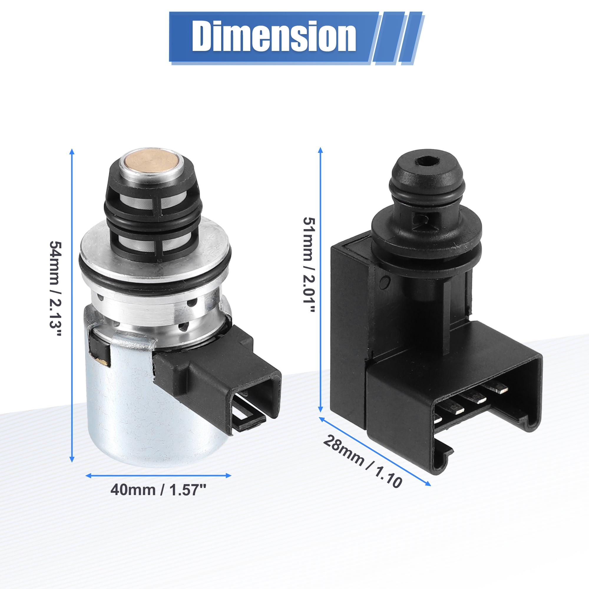 Unique Bargains Transmission Pressure Sensor Governor Solenoid for Dodge for Jeep Models