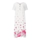thumbnail image 4 of ICHUANYI ClearanceFashion Women Summer Printing Causal V-Neck Button Short Sleeve Vacation Pockets Dress(Hot Pink, L) ICHUANYI WER20232080501870, 4 of 5