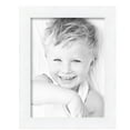 thumbnail image 2 of ArtToFrames 12" x 16" Contemporary White with Lip Picture Frame, 12x16 inch White Wood Poster Frame (WOM-2032), 2 Pack, 2 of 6