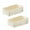 Ivory, variant on 2 Pack Adjustable Expandable Storage Box with Handles Multifunctional Organizer and Storage Bins for Kitchen Cabinets Wardrobes Bathroom (White)