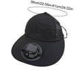 thumbnail image 3 of Solar Fan Hat Outdoor Fast-drying Lightweight Rechargeable Strong Wind Cool Sun Hat Sports, 3 of 6