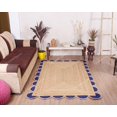 thumbnail image 2 of Scalloped Jute Rug (Navy Blue, 2x20 ft), 2 of 8