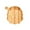 A, variant on Bamboo Santa Claus Shaped Plate Festive Engraved Wooden Serving Tray for Snacks Appetizers or Desserts