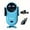 Blue, variant on Wireless Car Charger Mount, Cute Car Phone Holder, Automatic Clamping Air Vent Dashboard Smart Phone Holder for iPhone 15/14/13/12/11//XS/XR/8, Samsung S23/22/21/20/Note 20, etc (Yellow)