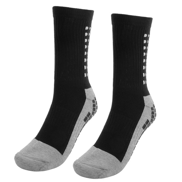 Calcetines de fútbol antideslizantes, calcetines deportivos antideslizantes gruesos con agarre de goma para hombre, calcetines deportivos antideslizantes, diseño de clase mundial