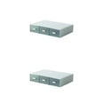 thumbnail image 1 of braveheart Efficient Desktop Storage Organizer - Workspace With Ease Convenient Drawer Storage Organizer blue 3 drawer 2Set, 1 of 6
