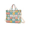 thumbnail image 7 of FORMRS Womens Corduroy Tote Bag Crossbody Shoulder Handbag with Pocket, Daisy Mosaic, 7 of 7