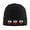 Black, variant on Polish Flag White Eagle Beanie Hat Men Women Warm Printed Cap Knit Beanies Hats Outdoor Winter Navy Blue