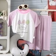 thumbnail image 2 of Staki Toddler Bamboo Pajamas Bamboo Viscose Pajamas Sets for Girls Kids Toddler Pants Sleepers Ultra-soft Snug Fit Pjs 6M-16Y,3-4 Years, 2 of 5