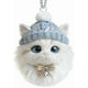 thumbnail image 3 of Lunxisen 4 Pcs Christmas Cat Ornament Set Xmas Decor Tree Hanging Cat Holiday Decoration Ornaments for Christmas Tree Outdoor Hanging, 3 of 8