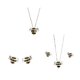 thumbnail image 2 of Collar de abejorro elegante y delicado Minnieouse de aleación para mujer regalo significativo Estilo único, 2 of 6