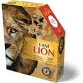 thumbnail image 2 of I AM Lion 550 Piece Animal Head-Shaped Jigsaw Puzzle, 2 of 2