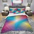 thumbnail image 2 of Designart 'Geometric Pattern' Modern & Contemporary Bedding Set - Duvet Cover & Shams, 2 of 4