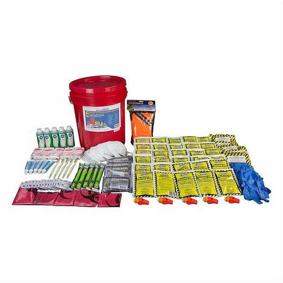 Ready America Emergency Lockdown Kit, Serves 5 People