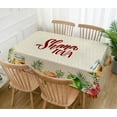 thumbnail image 3 of Shana Tova Tablecloth Rosh Hashanah Jewish New Year Holiday Party Decoration Kitchen Dining Room Home Table Cover, 3 of 4