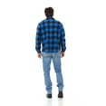 thumbnail image 6 of North 15 Men's Micro Fleece Buffalo Plaid Shirt-665-Des1-M, 6 of 9