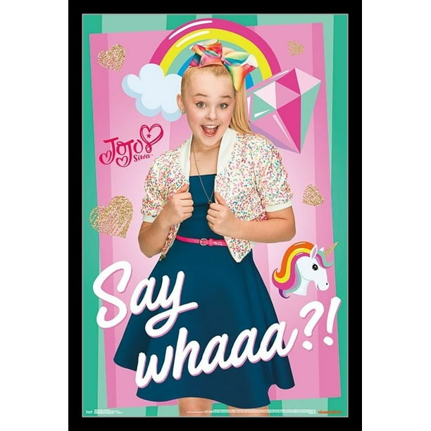 JoJo Siwa - Say Whaaa Poster Print - Walmart.com - Walmart.com