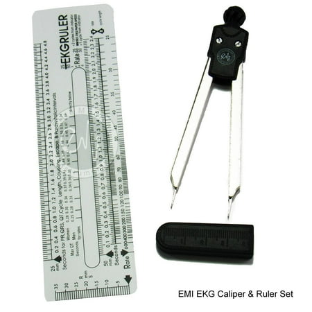 Wiha Caliper - Scrubsmart EKG Caliper and EKG Ruler