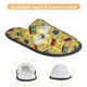 thumbnail image 3 of Fotbe 90s Audio Tape Pantuflas Peludas para Mujer con Estampado, Zapatillas de Peluche, Zapatos de Invierno para Casa, Uso Interior y Exterior-Large, 3 of 8