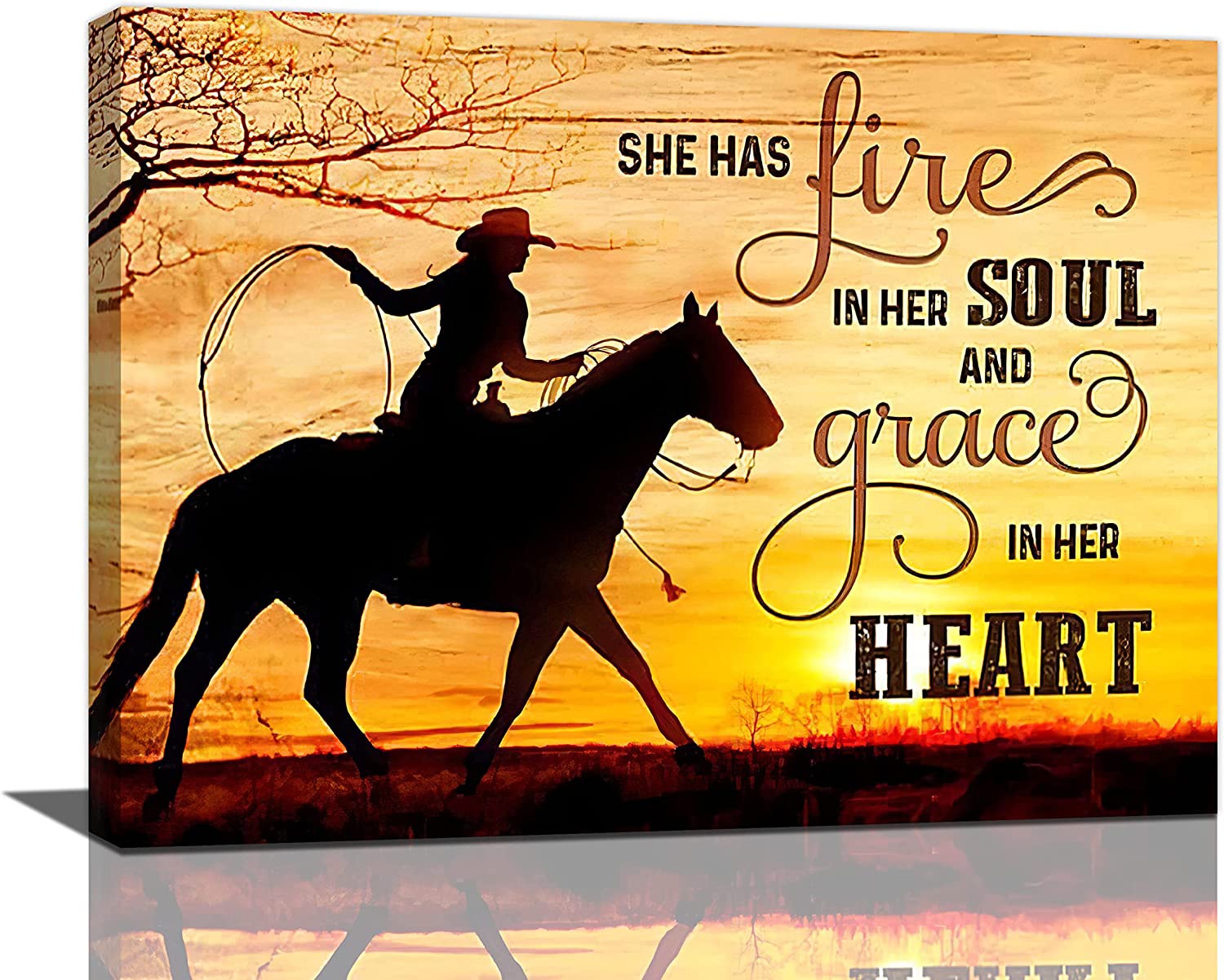 Country Vintage Cowgirl Wall Art Vintage Western Cowgirl Wall Decor