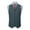 Hgg164-Dark Gray, variant on Yaoyar Men Vest Solid Color Lapel Single Breasted Suit Vest Top Solid Color Lapel Single Breasted Suit Vest Western Casual Waistcoat For Groomsman