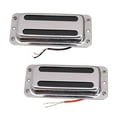 thumbnail image 4 of 2 Piezas 6 Cuerdas Humbucker Pastilla De Doble Bobina Transductor Eléctrico Acústico Sunnimix Pastilla de sonido de guitarra, 4 of 8