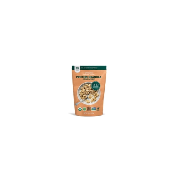 One Degree Granola, Sprouted Citrus Cashew, Organic - 10 oz