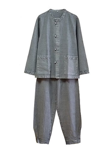 Shirt Pants Set Buddhist Zen Meditation 