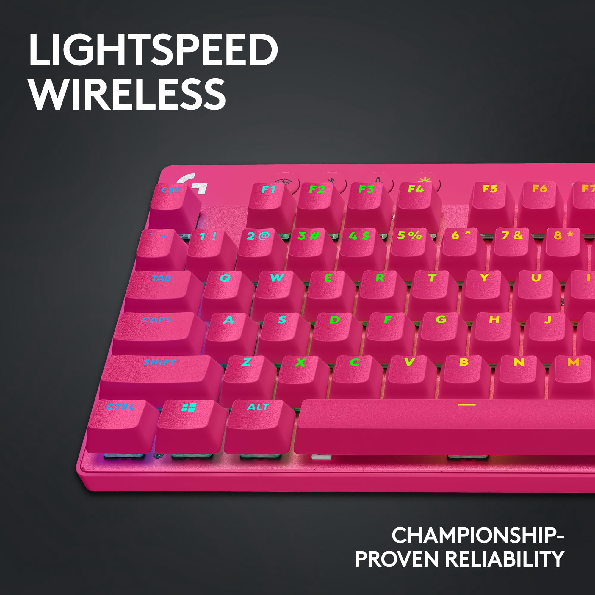 Logitech PRO X TKL LIGHTSPEED Wireless Mechanical Tactile Switch Gaming Keyboard