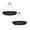 2PC_Black, variant on 1Pack Garden Platform Bird Feeder, 12.8in Diameter Fits Most feeders, Easy-Hook Installation, Drainage Holes, Reduce Waste & Tidy Garden