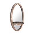 thumbnail image 1 of Zuo A10987 Ogee Mirror & Shelf, Gold - Petite, 1 of 4