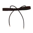 thumbnail image 2 of Women Belt Solid Color Faux Leather Lace-up Narrow Anti-slip Adjustable Lightweight Sweater Dress Coat Waist Decoration Waistband Waist Strap, 2 of 8