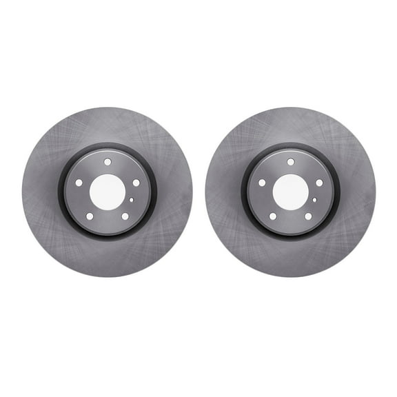 Dynamic Friction Company Front Brake Rotors 6002-68011