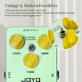 thumbnail image 3 of JOYO JF-25 Overdrive Pedal with Modern/Retro Tone High Gain for Electric Guitar Bass, 3 of 9