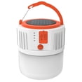 thumbnail image 1 of Lámpara de tienda de campaña recargable USB solar multifuncional Luz de emergencia para acampar multifuncional para exteriores (Cable USB de color aleatorio), 1 of 4